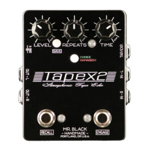 Mr Black Tapex 2 Stereo Tape Echo Pedal