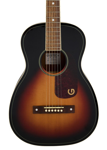 Gretsch Jim Dandy Parlor LTD Solid Top Acoustic Guitar In Heritage Burst, Walnut Board