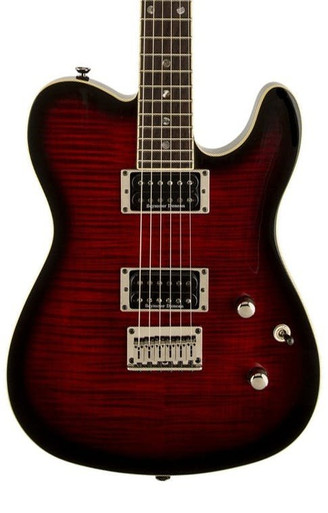 Fender FMT Telecaster HH in Black Cherry Burst