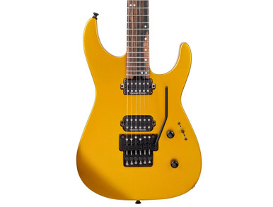 Jackson American Series Limited Edition Virtuoso Electric Guitar in Gold Rush, Streaked Ebony Fretboard