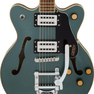 Gretsch G2655T Streamliner Centre Block Jr Double-Cut Electric Guitar with Bigsby in Gunmetal