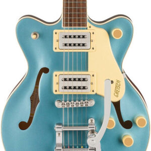 Gretsch G2655T Streamliner Center Block Jr. Double-Cut Electric Guitar with Bigsby in Arctic Blue