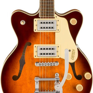 Gretsch G2655T Streamliner Center Block Jr. Hollow-Body Electric Guitar with Bigsby in Forge Glow