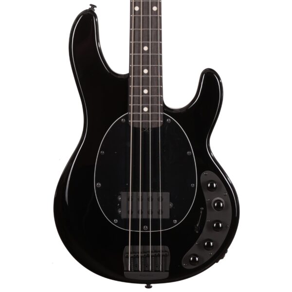 Music Man DarkRay Bass Guitar in Obisidian Black (30531)
