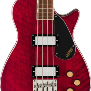 Gretsch Streamliner Jet Club Single-Cut Bass Guitar in Walnut Stain