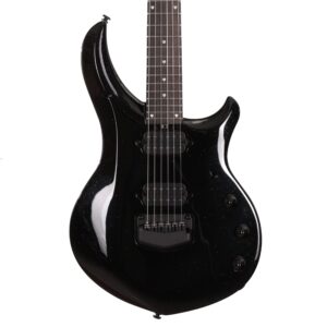 Music Man Majesty Electric Guitar in Black Frosting (30538)