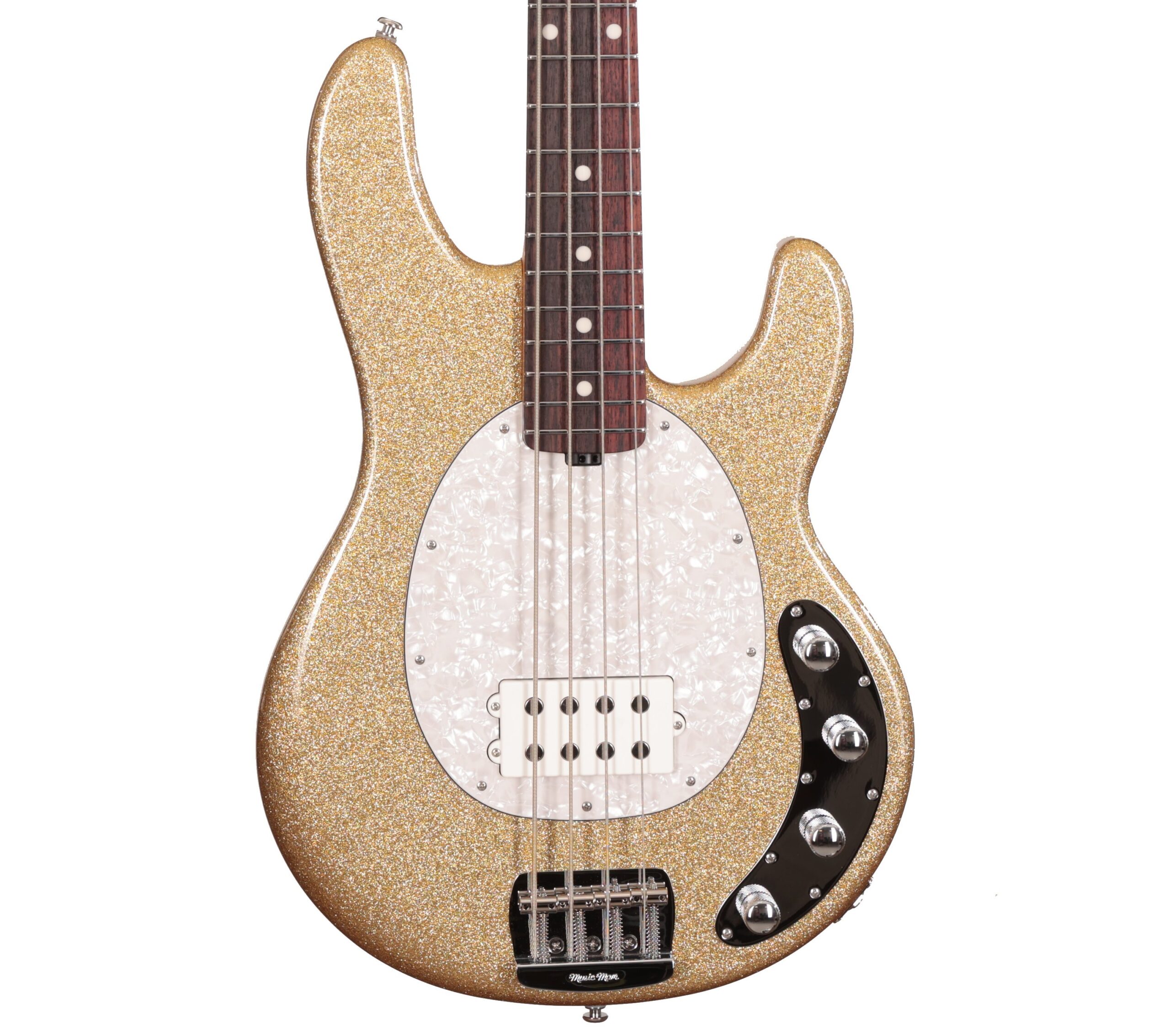 Music Man StingRay Special Bass Guitar in Genius Gold (30540) - Image 1
