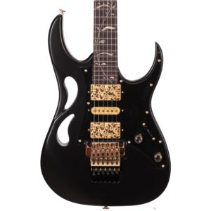 Ibanez Steve Vai Signature PIA Electric Guitar in Onyx Black (30557)