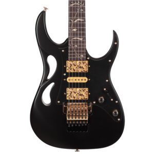 Ibanez Steve Vai Signature PIA Electric Guitar in Onyx Black (30558)