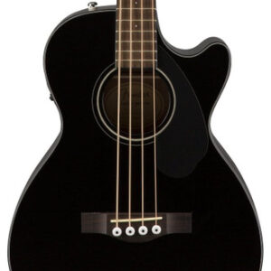 Fender Classic Design CB-60SCE Acoustic Bass Guitar in Black