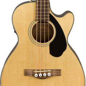 Fender Classic Design CB-60SCE Acoustic Bass Guitar in Natural