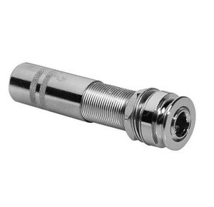 Acoustic Guitar Endpin Jack in Chrome