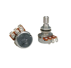 Small 250K Linear Potentiometer for Electric Guitar
