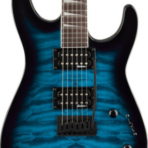 Jackson JS Series Dinky JS20 2PT in Transparent Blue Burst