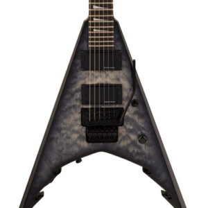 Jackson Pro Series Signature Corey Beaulieu King V KV6Q Electric Guitar in Transparent Black