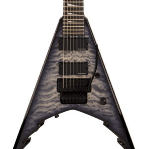 Jackson Pro Series Signature Corey Beaulieu King V KV7Q 7-String Electric Guitar in Transparent Black