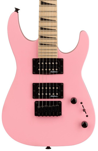 Jackson JS Series Dinky Minion JS1XM Electric Guitar in Bubble Gum Pink - Image 1