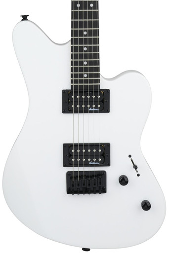 Jackson JS Series JS22 Surfcaster HT Guitar In Snow White