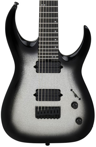 Jackson Pro Series Signature Misha Mansoor Juggernaut HT 7-String Electric Guitar In Silverburst Sparkle