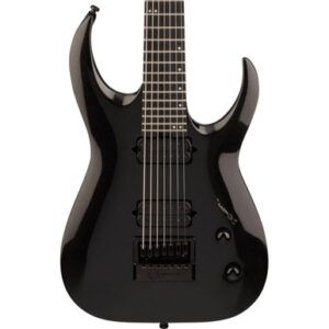 Jackson Pro Plus Series Misha Mansoor Signature Juggernaut ET7 7-String Electric Guitar in Metallic Black