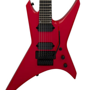 Jackson Pro Series Signature Dave Davidson Warrior WR7 Guitar In Ferrari Red, Ebony Board