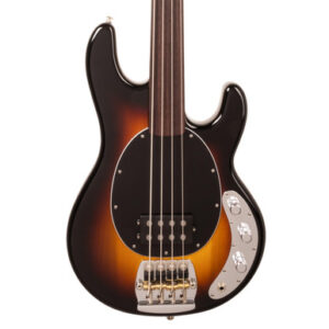 Music Man Pino Palladino Fretless StingRay Bass Guitar in '79 Burst