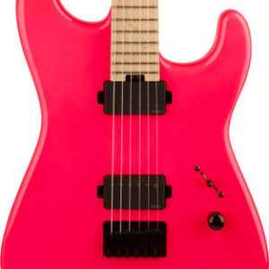 Charvel Sean Long Signature Pro-Mod San Dimas Style 1 HH HT M Electric Guitar in Neon Pink