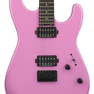 Charvel Pro-Mod Plus San-Dimas Style 1 HH HT Guitar In Platinum Pink, Ebony Board