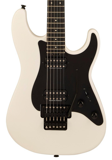 Charvel Pro-Mod Plus So-Cal SC1 Style 1 HH FR EB Electric Guitar in Snow White