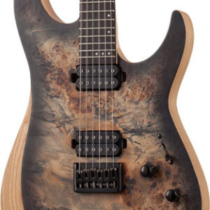 Schecter Reaper-6 in Charcoal Burst
