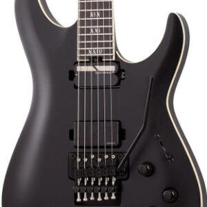 Schecter C-1 FR S SLS Elite Evil Twin in Satin Black