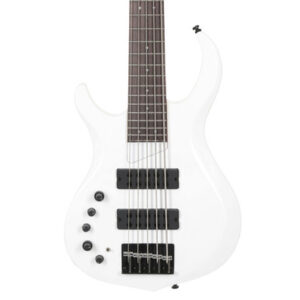 Sire Version 2 Left Handed Marcus Miller M2 5-String Bass Guitar in White Pearl