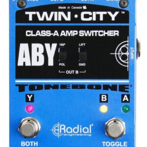 Radial Engineering Bones Twin City Buffered ABY Pedal
