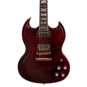 Gibson SG Supreme Electric Guitar in Wine Red (31686)