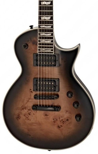 ESP LTD EC-1000T FM Eclipse Electric Guitar In Black Natural Burst