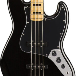Squier Classic Vibe 70s Jazz Bass Guitar Maple Fingerboard Black
