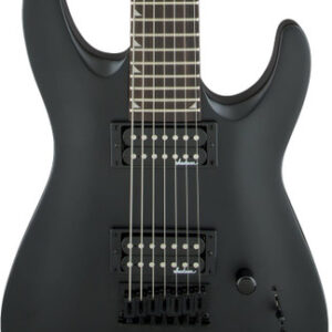 Jackson JS227T Dinky 7-String in Satin Black with Amaranth Fretboard