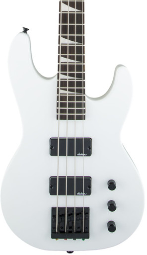 Jackson JS2 Concert Bass Guitar in Snow White with Amaranth Fretboard