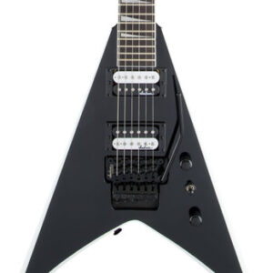 Jackson Guitar JS32 King V in Black with White Bevels and Amaranth Fretboard