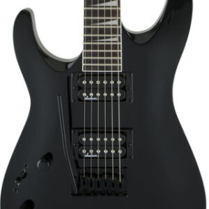 Jackson JS22L Dinky DKA Archtop in Gloss Black Left Handed with Amaranth Fretboard