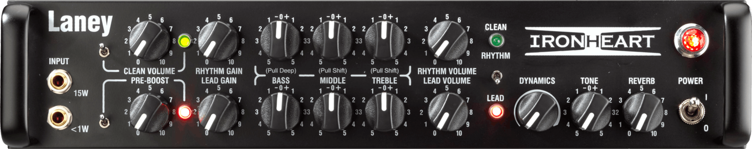 Laney Ironheart Studio 15w Rackmount Guitar Head & USB Interface