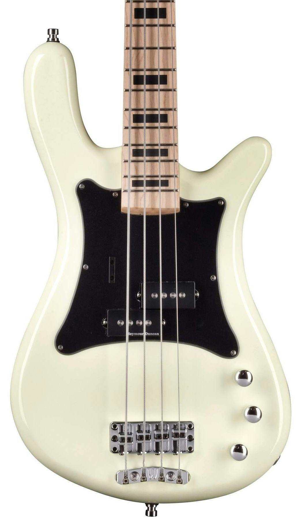 Warwick Adam Clayton RockBass Guitar Solid Creme White