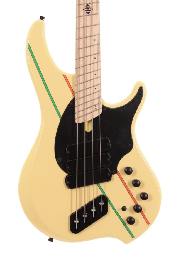 Dingwall John Taylor Signature 4-String Bass Guitar with Rupert Neve Preamp in Vintage White (33048)