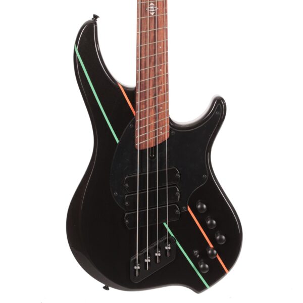 Dingwall John Taylor Signature 4-String Bass Guitar with Rupert Neve Preamp in Metallic Black (33051)
