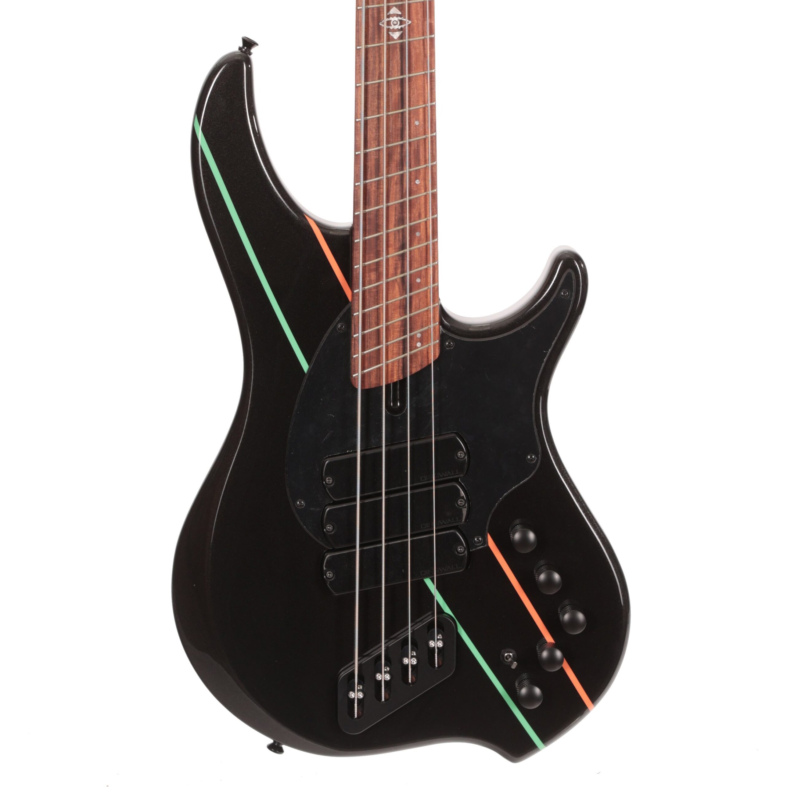 Dingwall John Taylor Signature 4-String Bass Guitar with Rupert Neve Preamp in Metallic Black (33051)