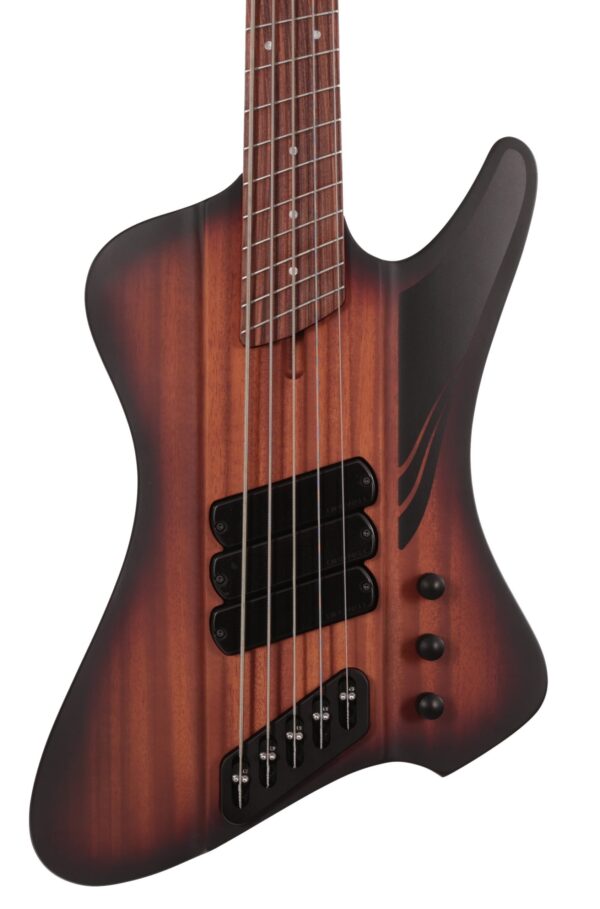 Dingwall D-Roc 5 5-String Bass Guitar in Matte Vintageburst (33056)