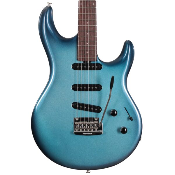 Music Man L4 HT SSS Steve Lukather Signature Electric Guitar in Blueburst (33311)