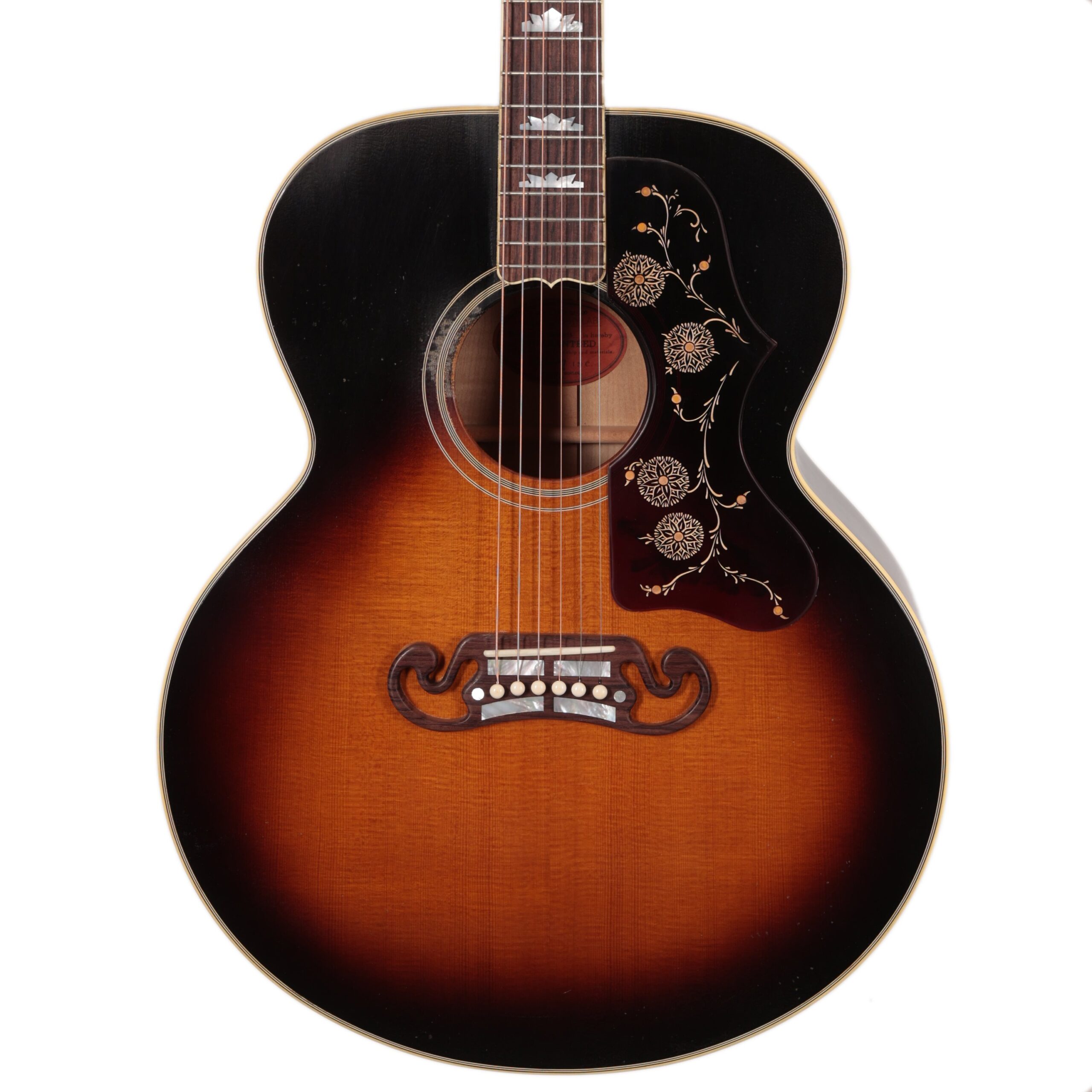 Gibson Custom Shop Murphy Lab 1957 SJ-200 Light Aged Acoustic Guitar in Vintage Sunburst (19678)