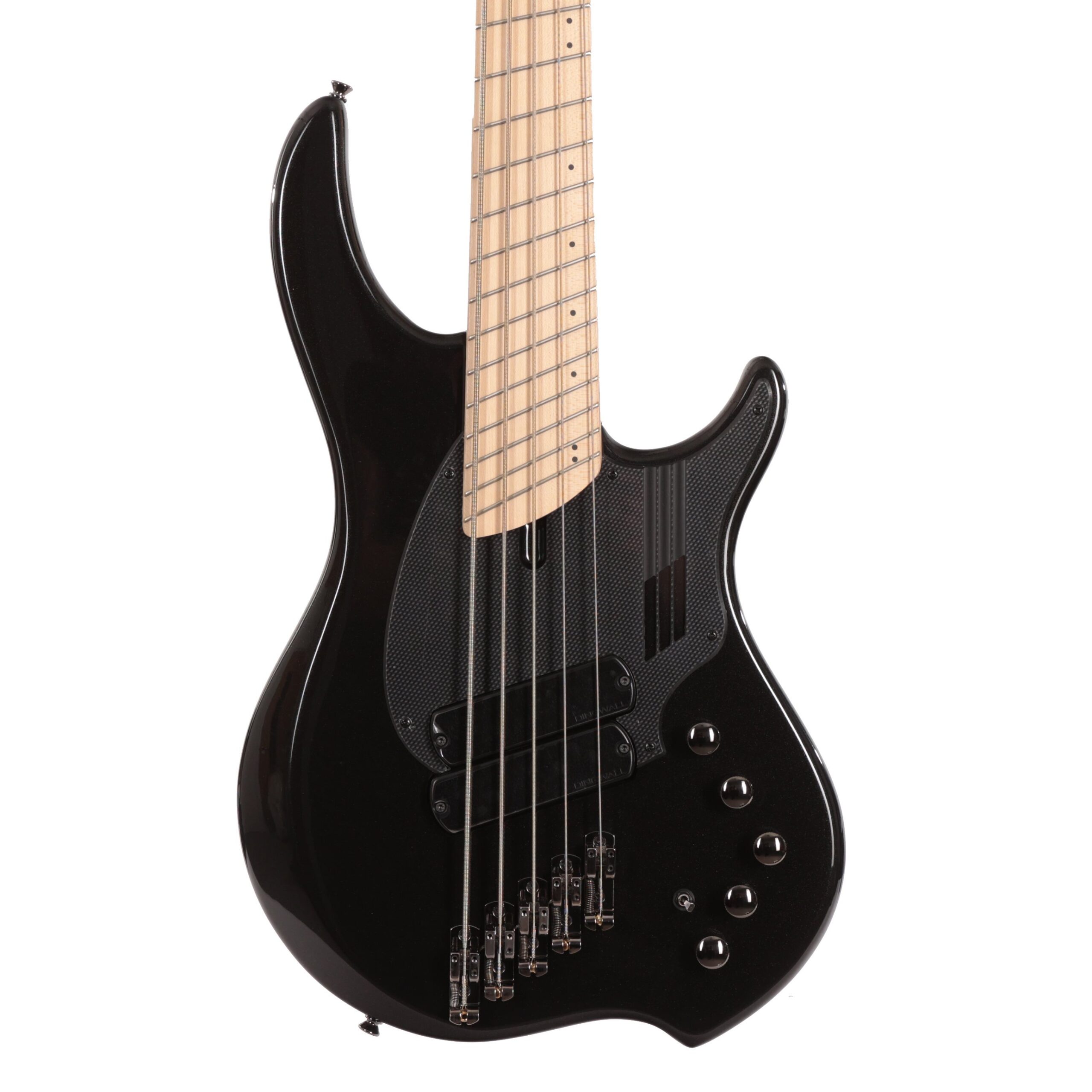 Dingwall NG-2 5-String Bass Guitar in metallic black - Matching Headstock MN (33324)