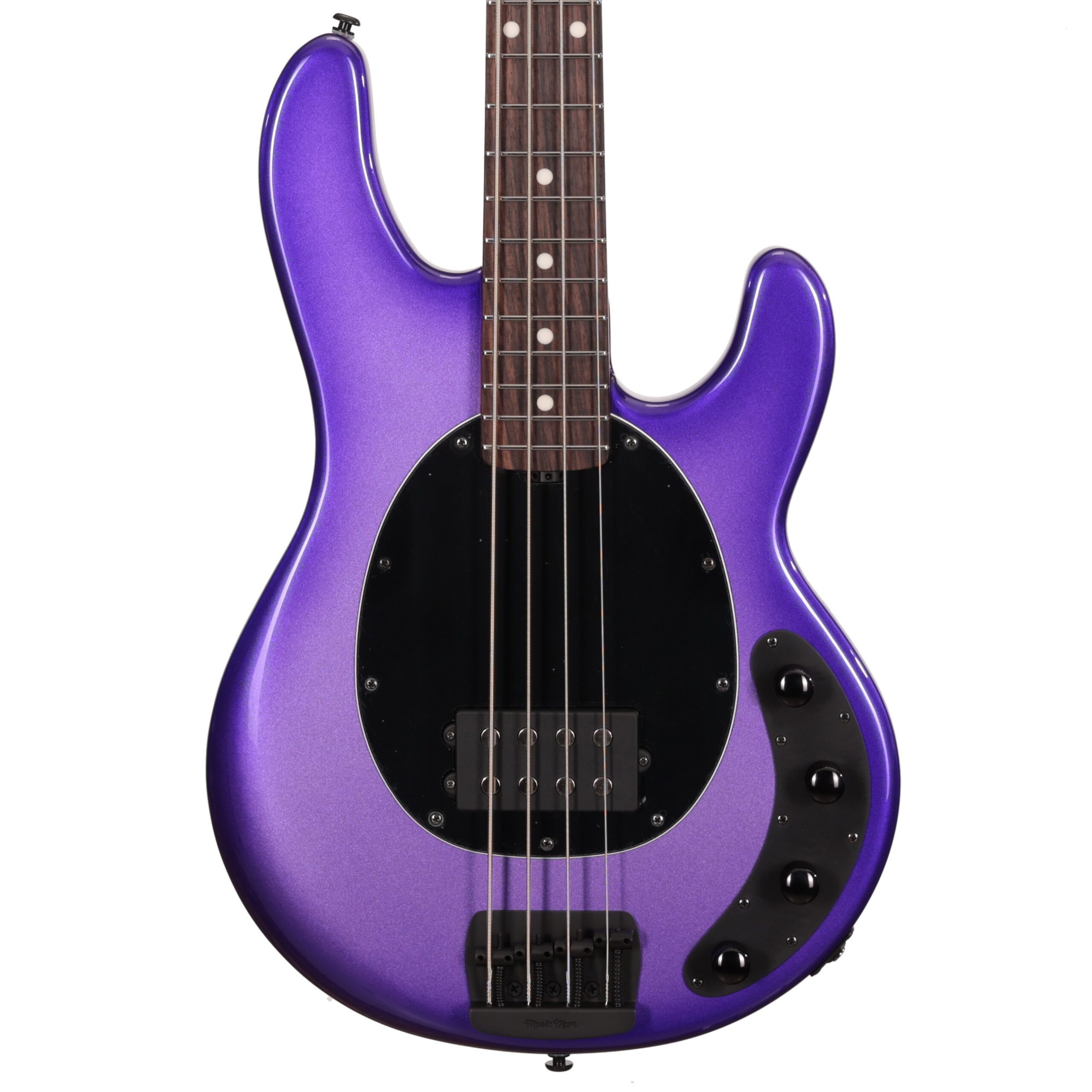 Music Man StingRay Special Bass Guitar in Grape Crush (33400) - Image 1